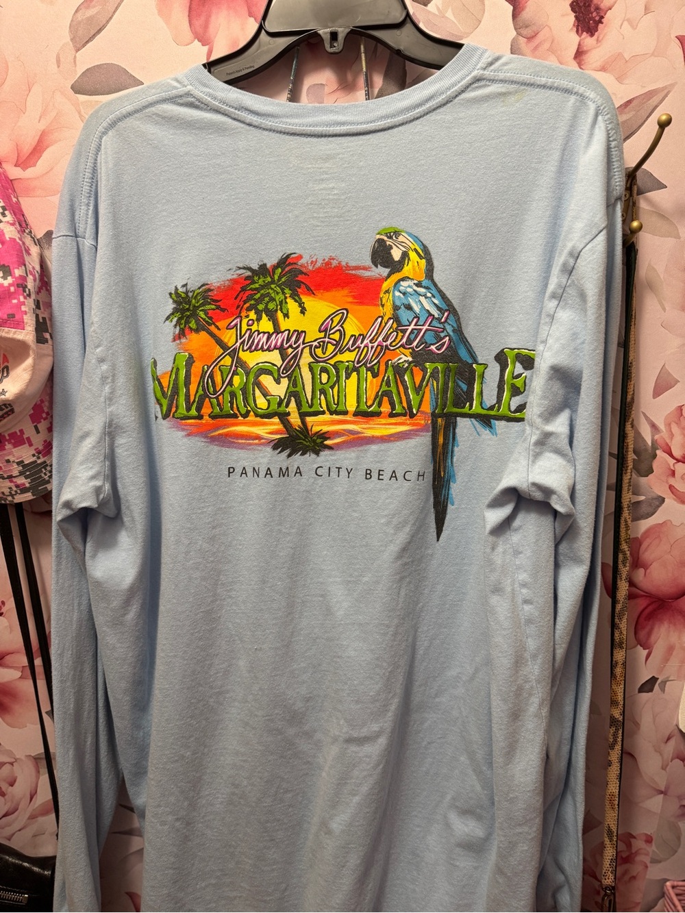 Margaritaville blue Graphic Tee Label Print - Picture 5 of 12